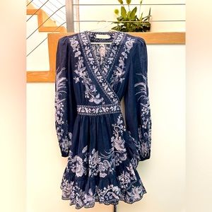 Wrap Dress by Zimmerman size 2 which is equivalent to medium/large.